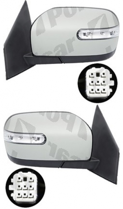 Зеркало заднего вида боковое Mazda CX-9 2006-2012